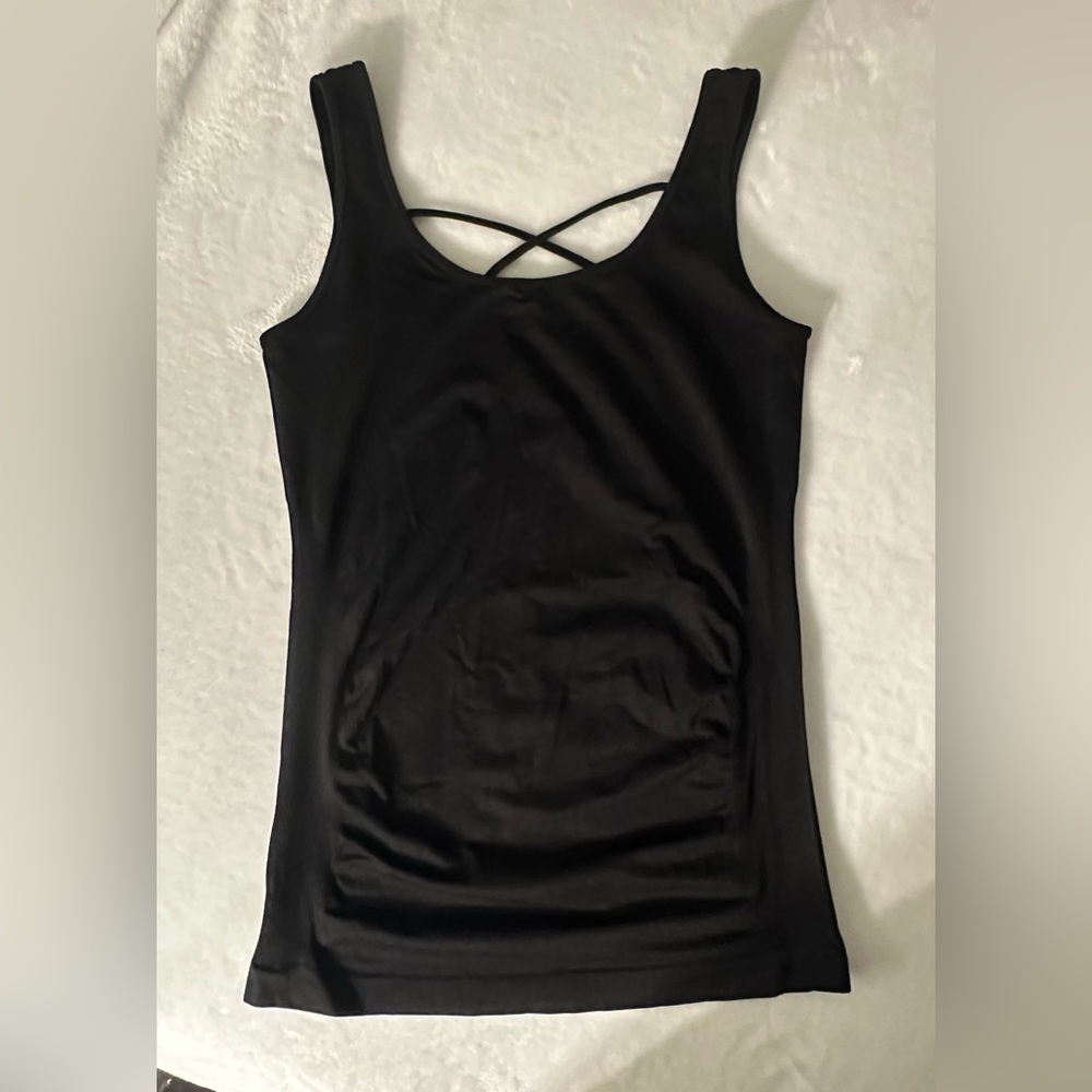 Skylee Black Maternity tank. Black. NWOT